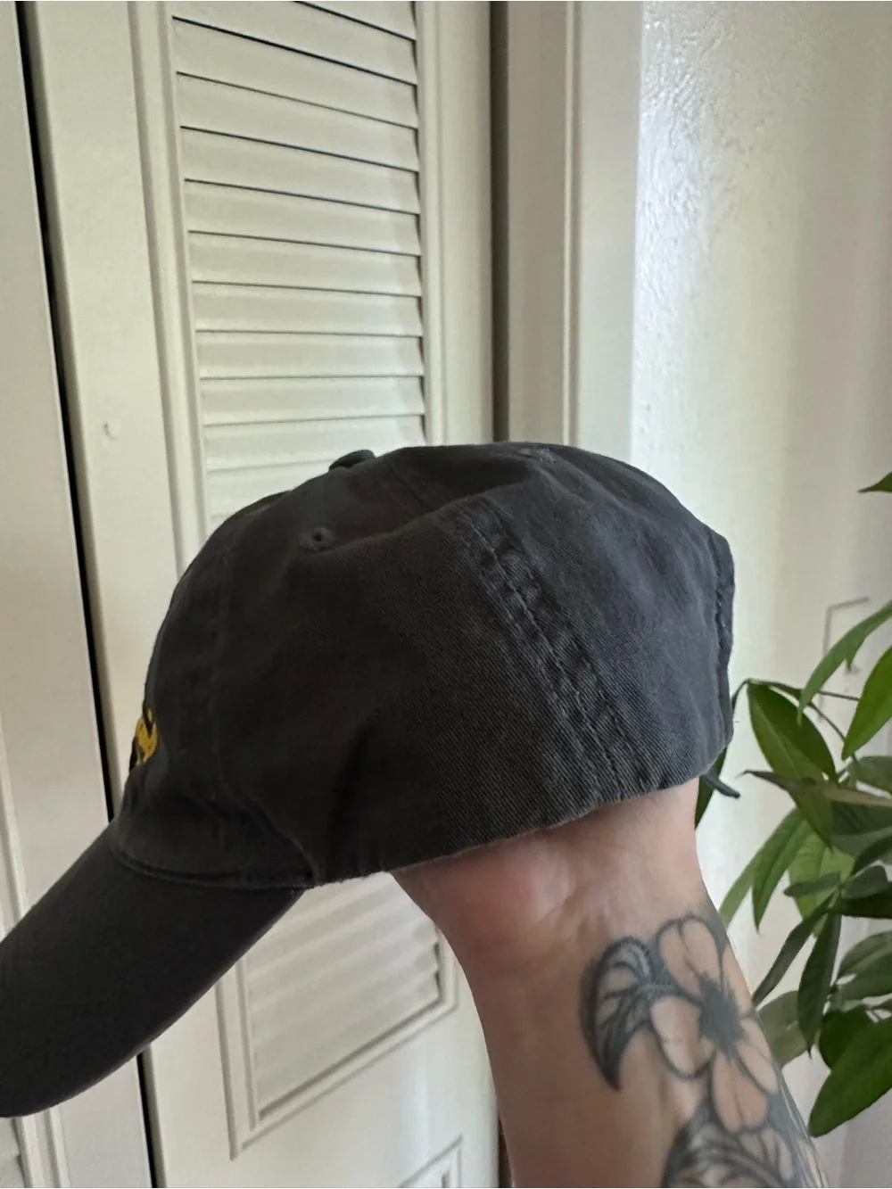 Cabelas Club Adjustable Cap Hat Gray Adult One Size Fits Most